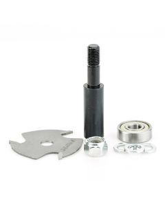Amana tool 53400-1 Slotting Cutter Assembly 3 Wing x 1-7/8 D x 1/16 CH x 1/2 Inch SHK Router Bit