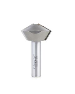 Amana tool 54275 Carbide Tipped Multi-Sided Glue Joint 67.5 / 22.5 Deg x 1-5/8 D x 7/8 CH x 1/2 Inch SHK Router Bit