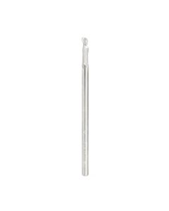 Amana tool 46137 CNC Solid Carbide Compression Spiral 1/8 Dia x 3/8 Cut Height x 1/8 Shank x 2-1/2 Inch Long Single Flute Router Bit
