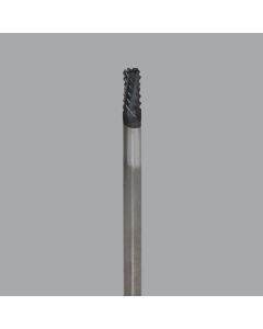 Onsrud 66-501 Solid Carbide router, 6 flute, burr pt, DFC coated