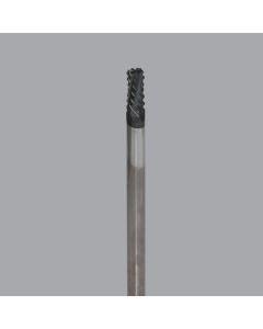 Onsrud 66-505 Solid Carbide router, 6 flute, burr pt, DFC coated