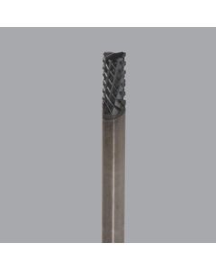 Onsrud 66-510 Solid Carbide router, 8 flute, end mill pt, DFC coated