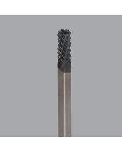 Onsrud 66-513 Solid Carbide router, 6 flute, burr pt, DFC coated