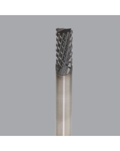 Onsrud 66-518 Solid Carbide router, 10 flute, end mill pt, DFC coated