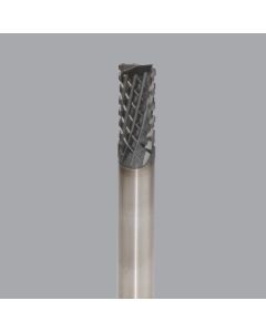 Onsrud 66-522 Solid Carbide router, 10 flute, end mill pt, DFC coated