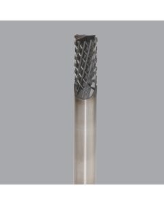 Onsrud 66-526 Solid Carbide router, 10 flute, end mill pt, DFC coated