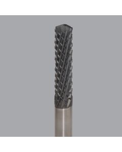 Onsrud 66-527 Solid Carbide router,10 flute, drill pt, DFC coated