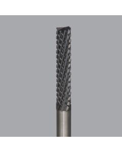 Onsrud 66-530 Solid Carbide router, 10 flute, end mill pt, DFC coated