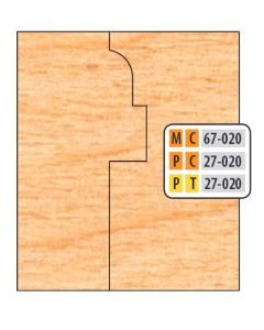 FREEBORN - PC-27-020 - CARBIDE WINDOW SASH SET Shaper Cutter