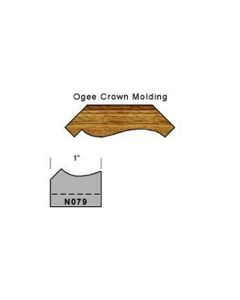 Ogee crown molding profile