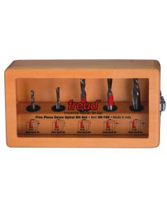 FREUD - 90-160 5pc DOWN SPIRAL BIT SET