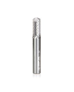 Amana 48002 Solid Carbide Medium Burr with 135¬∫ Drill Point Fiberglass and Composite Cutting 3/8 Dia x 7/8 x 3/8 Shank Router Bit