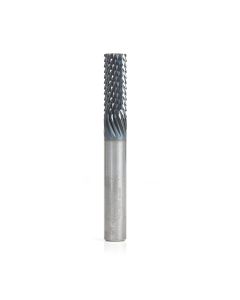 Amana 48055-N High Performance Solid Carbide Fiberglass and Composite Cutting 3/8 Dia x 1 x 3/8 Shank AlTiN Plain End Coated Router Bit