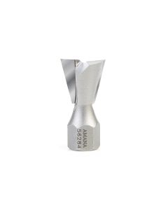 Amana 56284 Carbide Tipped 14 Degree Dovetail Screw Cutter 3/4 Dia x 3/4 x 1/4 - 28 Thread