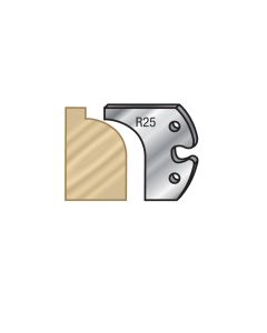 Amana 66F008 PAIR 60MM SHAPER KNIFES #F6010