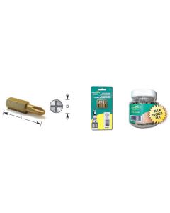 Amana 608-802 5 PC TITANIUM DRYWALL #2 X 1"L