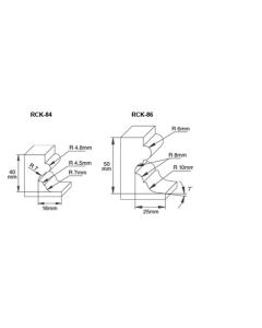 Amana RCK-86 PAIR REP. CARBIDE FOR #61280