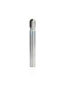 Amana DRB-433 CNC Polycrystalline Diamond (PCD) Ball Nose 3/16 Radius x 3/8 Dia x 1/2  x 3/8 Shank x 3 Inch Long x 2 Flute Router Bit
