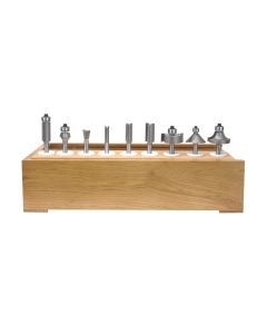 Amana S-111 11-PIECE ROUTER SET 1/4 SHANK
