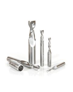 Amana tool AMS-120 5-Pc Solid Carbide Up-Cut Spiral Router Bit Colection