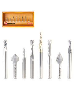 Amana S-134 8PC GENERAL PURPOSE CNC SET