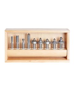 Amana S-211 11-PIECE ROUTER SET 1/2 SHANK