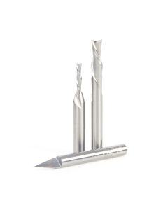 AMS-228 8-Pc CNC 3D Signmaker Router Bit Set, 1/4 Inch Shank