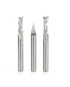 Amana tool AMS-292 3-Pc CNC General Purpose Set, 1/4 Inch Shank
