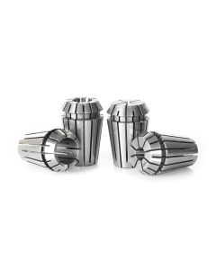 Amana tool CO-ER20 4-Pc High Precision CNC 1/8, 1/4, 3/8 & 1/2 Inch D x 32mm Long Spring Colet Colection for ER20 Nut