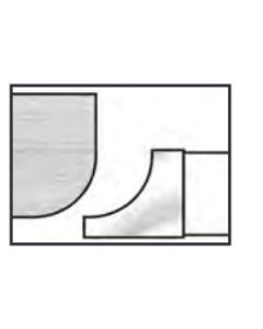 FREEBORN - PC-25-016 - CARBIDE CORNER ROUNDING CUTTER Shaper Cutter