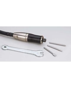 Dynabrade 10848 DynaPen Reciprocating Tool Chisel Kit, 1/8" Collet
