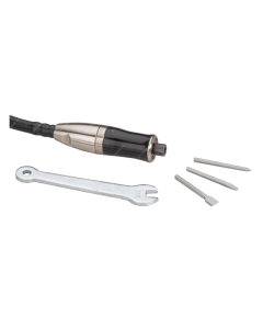Dynabrade 10849 DynaPen Reciprocating Tool Chisel Kit, 3 mm Collet