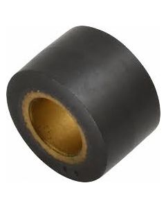 Dynabrade 11083 Contact Wheel, 3/4" Dia. x 1/2" W x 3/8" I.D., Crown Face, 70 Duro Rubber