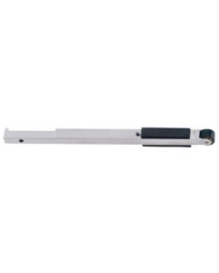 Dynabrade 11240 Contact Arm Ass'y, 5/8" Dia. x 3/8" W, Rubber Wheel, with 1/2" (13 mm) W Platen - 9" (229 mm) Reach