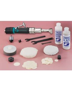 Dynabrade 49403 Angle-Head Mini-Dynorbital Random Orbital Sander/Buffer Versatility Kit (Replaces 53403)