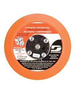 Dynabrade 56185 5" (127 mm) Dia. Non-Vacuum Disc Pad, Vinyl-Face