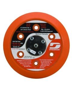 Dynabrade 56240 5" (127 mm) Dia. Vacuum Disc Pad, Hook Face, Short Nap