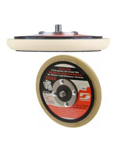 Dynabrade 57792 5" (127 mm) Dia. Non-Vacuum Disc Pad, Hook-Face, Medium Nap