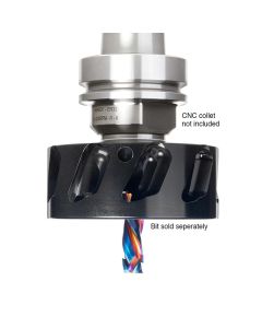 Amana tool DCE-03 CNC Dust and Chip Extraction Nut System 92mm for ER40 Colet