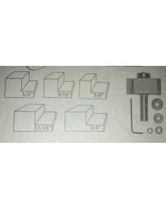 Whiteside 1960 Deep Multi Rabbet Set CT