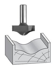 FS Tool FRB01-8 ROUND & OGEE PLUNGE