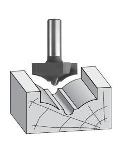 Fs Tool Round And Ogee Plunge Type Bits