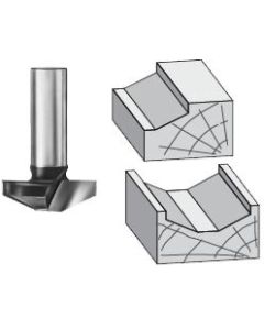 Fs Tool Raised Panel Bit Plunge Type Two Flutes