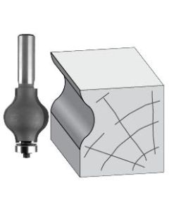 Fs Tool Handrail Bit With Ball Bearing Guide