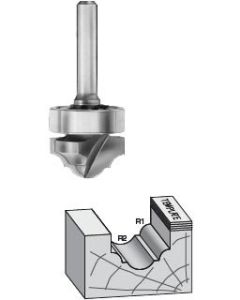 Fs Tool Panelling Bit With Upper Ball Bearing, Round Bottom