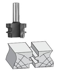 Fs Tool Glue Joint Bit Two Flutes