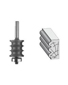 Fs Tool Triple Beading Bits With Ball Bearing Guide FRB77-5