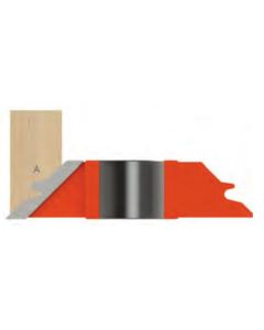 1-1/4 Bore Carbide One Piece Double Tongue & Groove Lock Mitre Cutter 3/4"-1" material Freeborn