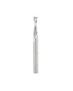 Amana tool HSS1632 HSS Spiral Aluminum Cutting Double Flute Up-Cut 7/32 D x 7/8 CH x 1/4 SHK 3 Inch Long Router Bit