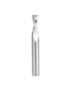 Amana tool HSS1638 HSS Spiral Aluminum Cutting Double Flute Up-Cut 5/16 D x 3/4 CH x 3/8 SHK 3 Inch Long Router Bit